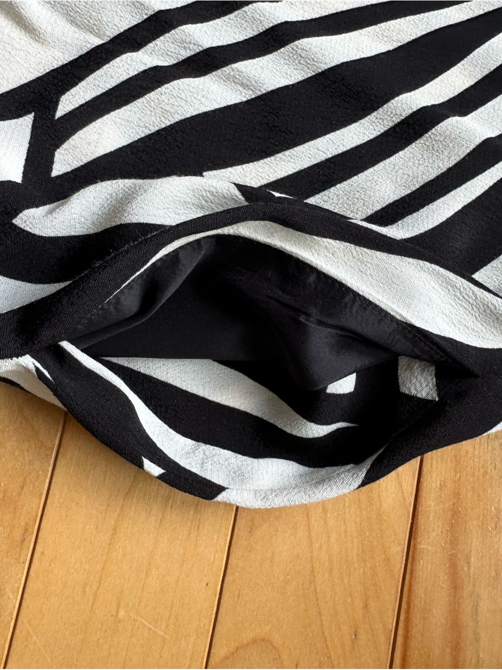Marimekko Ester Pikku Graphic Shift Dress with pockets - Black & White Size 38 - Picture 4 of 6